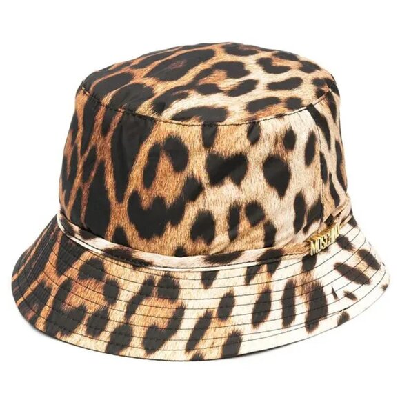Moschino | Leopard-Print Bucket Hat - Picture 10 of 11